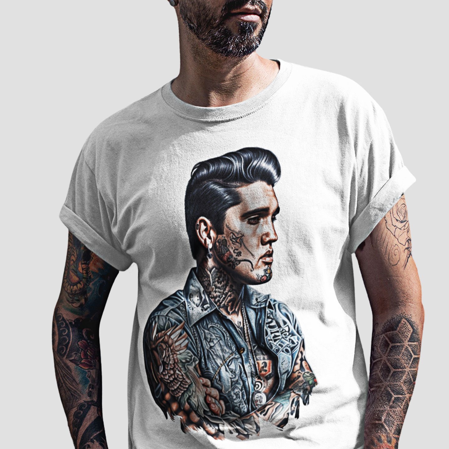 elvis-tshirt-m