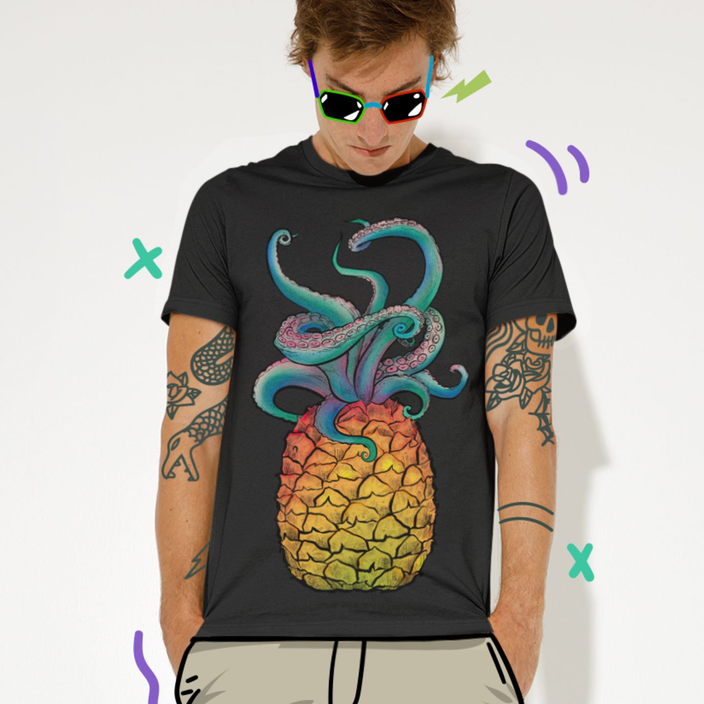 octopine-tshirt-m