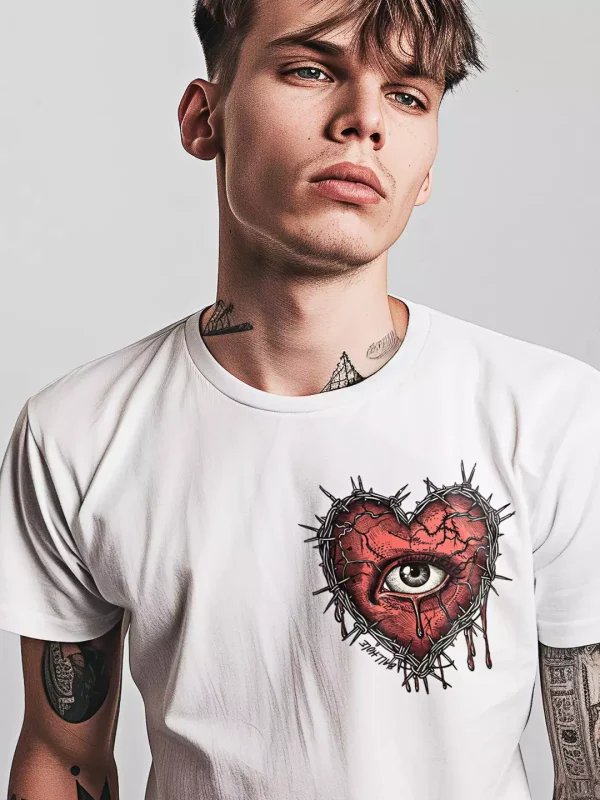 Мъжка тениска Passionate Heart