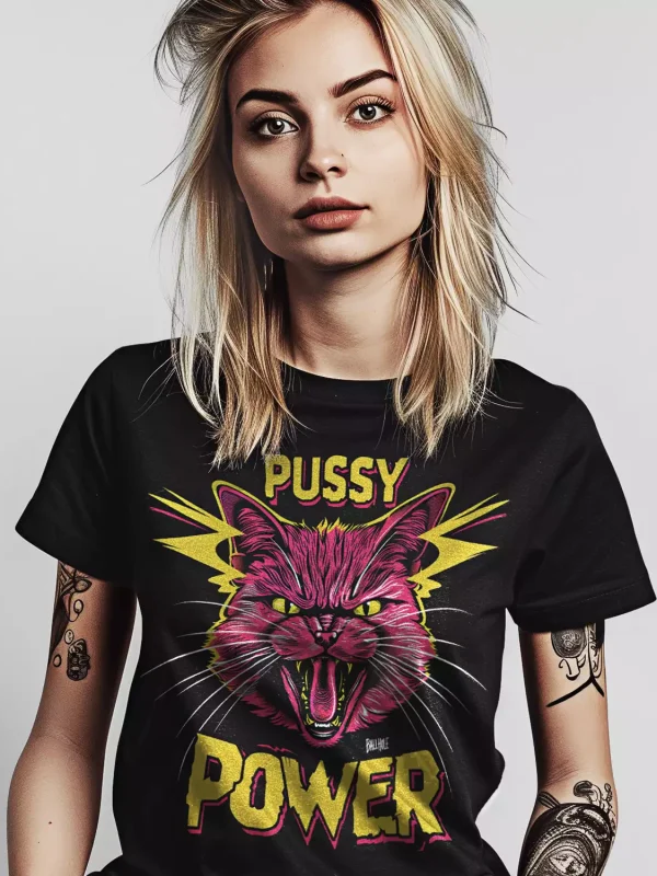 Дамска тениска Pussy Power