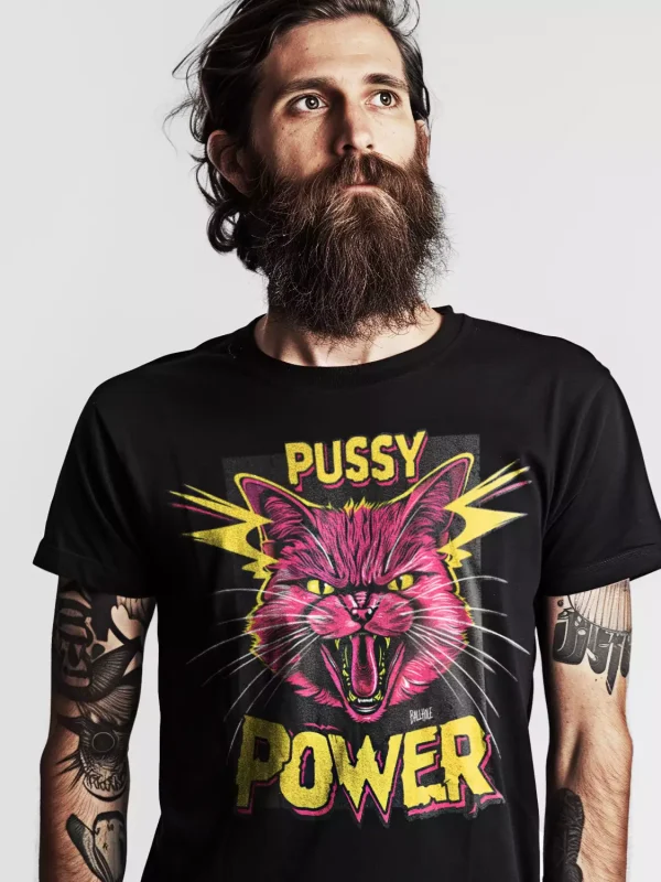 Мъжка тениска Pussy Power