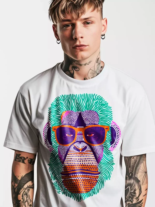 Мъжка тениска Glam Gorilla